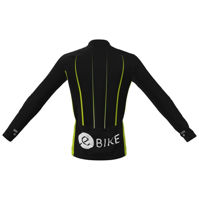 Cycling shirt with long sleeves