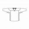 Mintprint PlayOff hokeja krekls LACE kakls ar ventilaciju