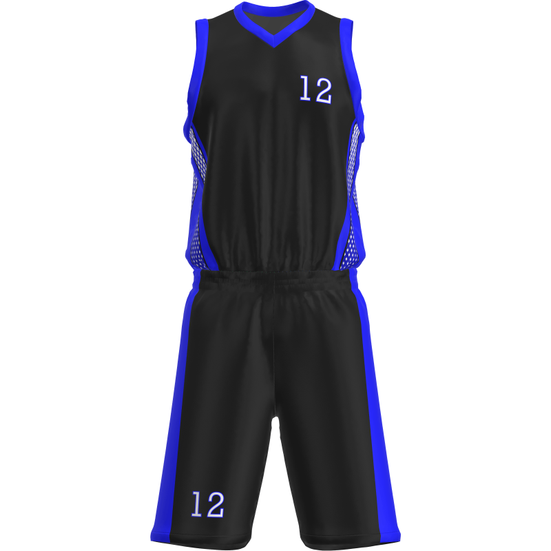 Basketball uniform print in color