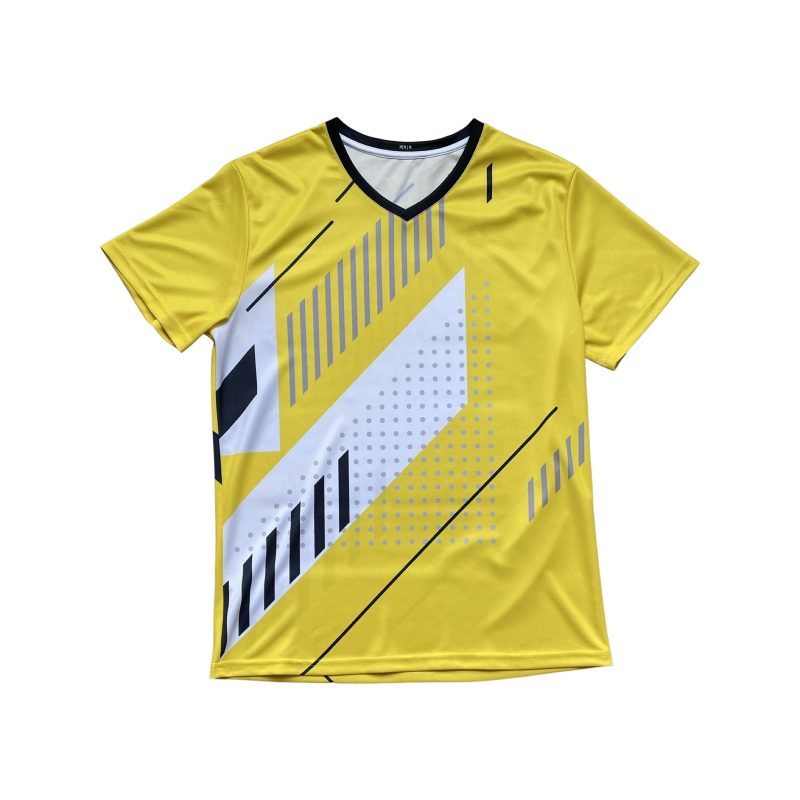 Functional running shirt for sports print men