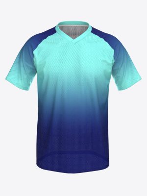 Men's short-sleeve orienteering shirt in breathable technical mesh with raglan sleeves.