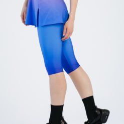 Straight sports skirt with slits on the sides and underpants 10