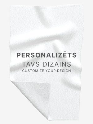 Mazs sporta dvielis ar personalizētu sublimācijas druku komandām un reprezentācijām