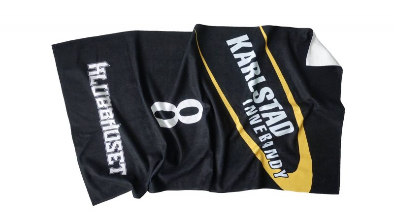 Sports towels with print for teams 70 x 140 cm