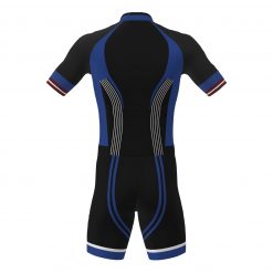 Speed roller skating suit for athletes with team design