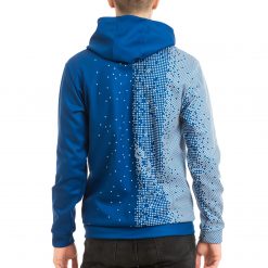 Men's sweater with a hood