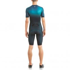 Triathlon suit for long distances with sleeves for men