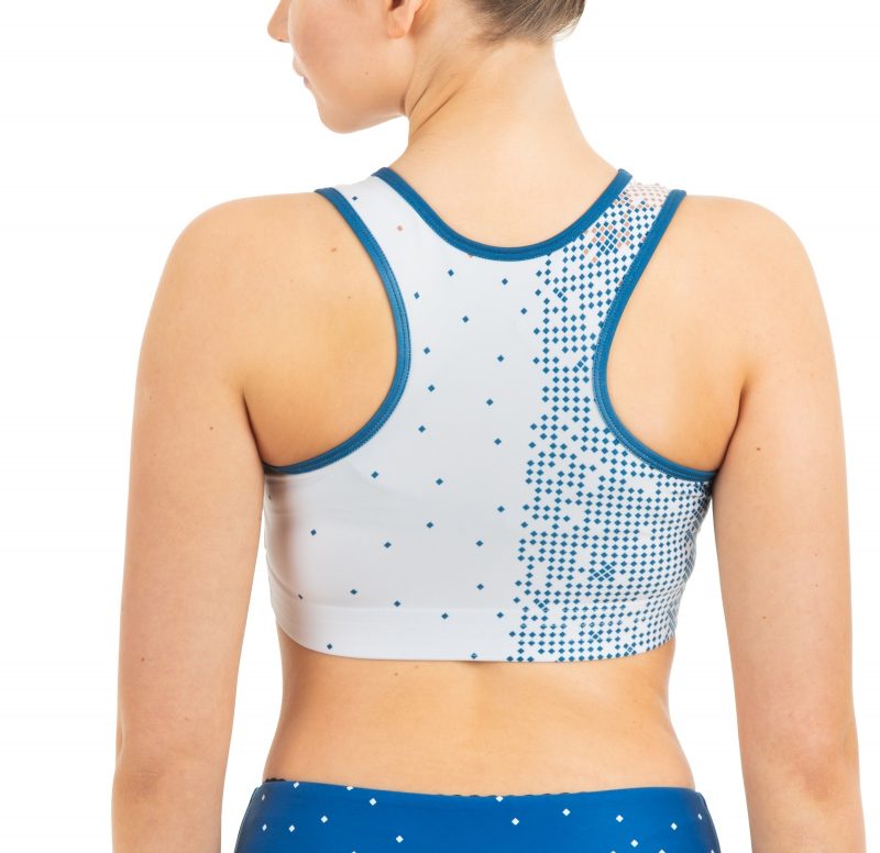 Sports bra with print