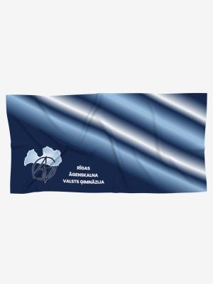 RAVG school uniform custom printed microfiber beach and swim towel for students