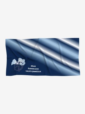 RAVG school uniform custom printed microfiber beach and swim towel for students