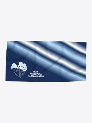 RAVG school uniform custom printed microfiber beach and swim towel for students