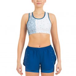 Lauf-Split-Shorts mit Unterhose für Damen von Design