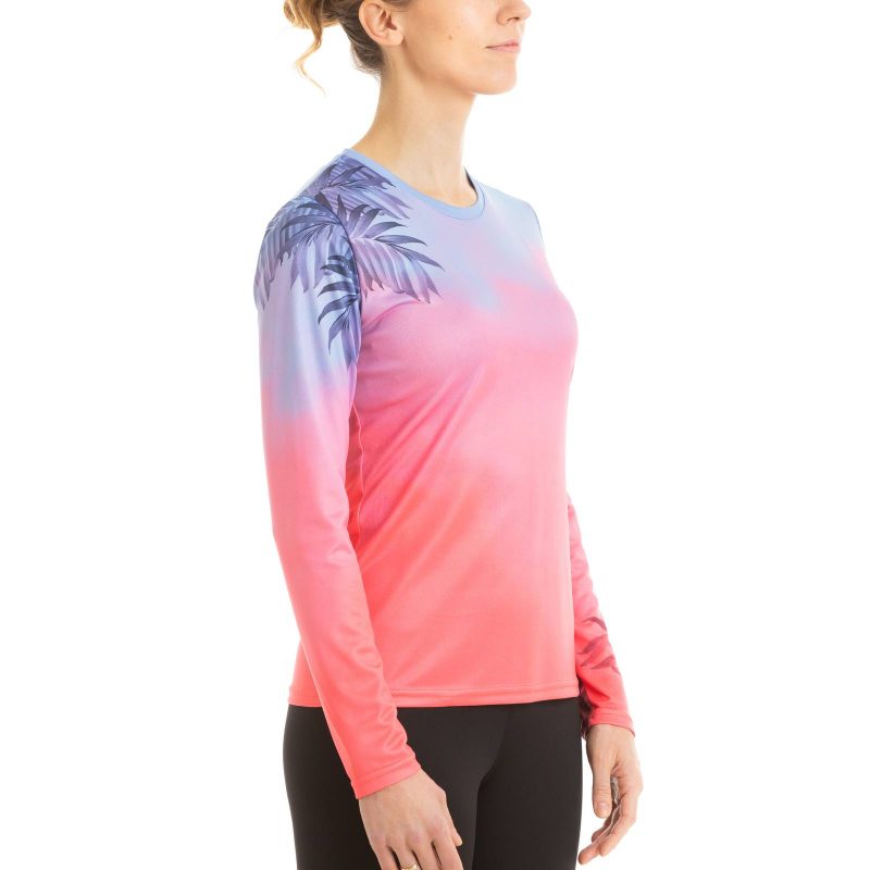 Dance shirt with long sleeves warming up