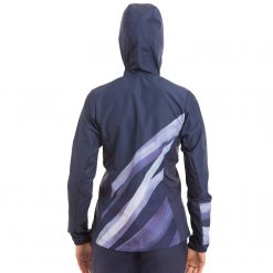 Sports training jacket with a hood women's printing team