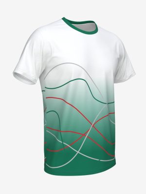 Sporta krekls ar personalizētu Babīted vidusskolas dizainu un logo.