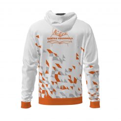 Sweater with a hood Babīte Secondary School - white
