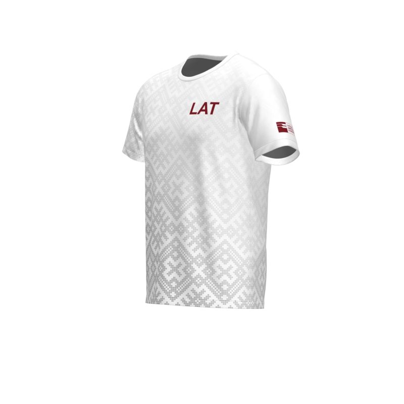 Latvijas airēšanas izlase - Komandas T-krekls