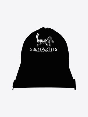 Custom drawstring sports bag sublimation print for DK Sienāzītis