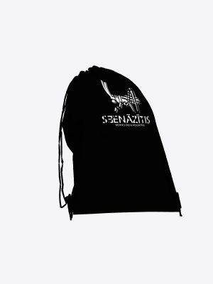 Custom drawstring sports bag sublimation print for DK Sienāzītis