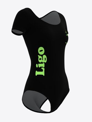 Official TDA Līgo dance studio merch, dance bodysuit with custom print by MintPrint