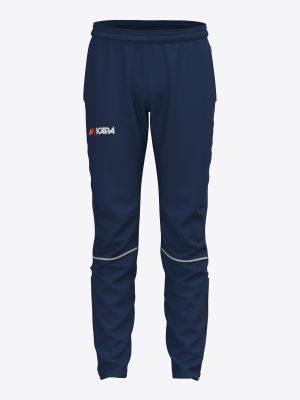custom sublimation sportswear track pants showing a OK Kāpa team design