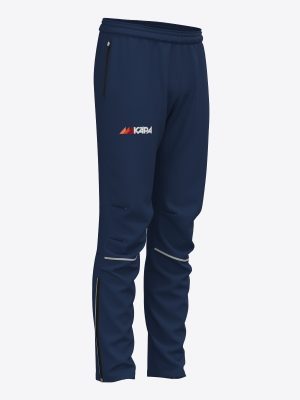 custom sublimation sportswear track pants showing a OK Kāpa team design