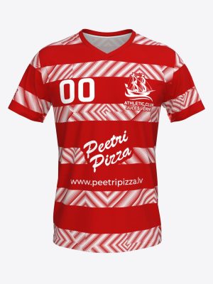 Custom sublimation football jersey for Athletic Club Jules Verne.