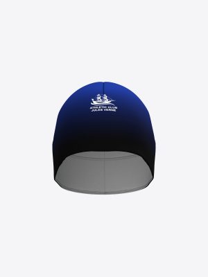 Custom sublimation sportswear team hat for Athletic Club Jules Verne, featuring a full-print texture and club logo, designed for outdoor athletic performance.