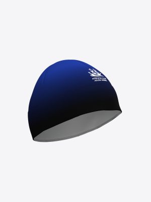 Custom sublimation sportswear team hat for Athletic Club Jules Verne, featuring a full-print texture and club logo, designed for outdoor athletic performance.