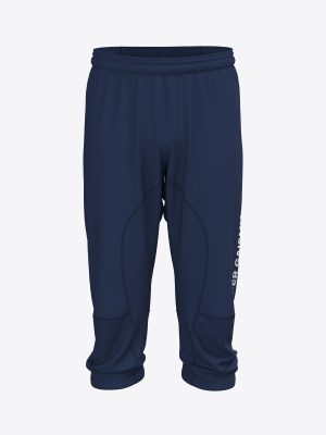 Custom 3/4 orienteering pants made from durable, snag-resistant nylon with reinforced knee panels.