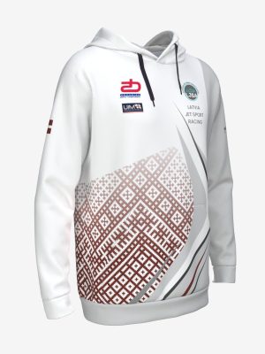 Jet ski racing teams official custom made sublimation hoodie with brand colours and team logo