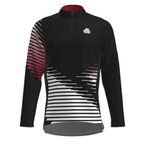 Curling shirt with long sleeves for men