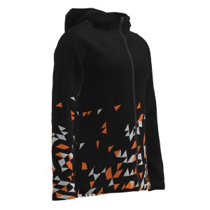 Sporta jaka Babītes vidusskola- melna ģeometriska