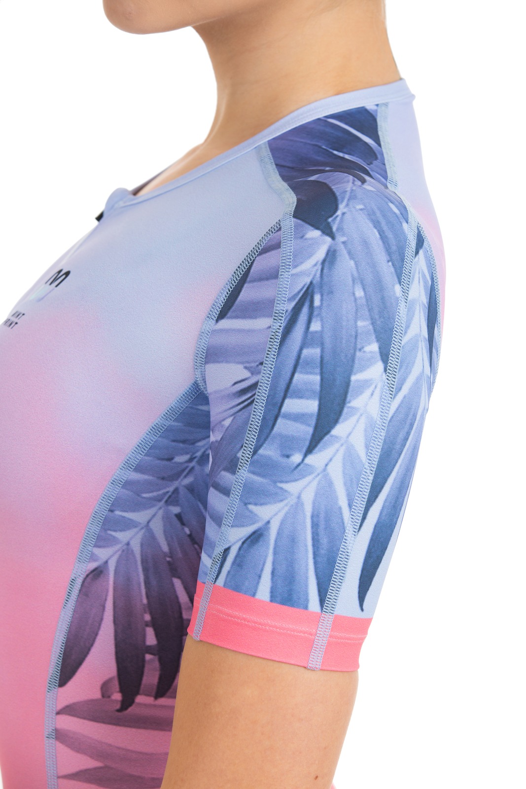 Triatlona tērpa flatlock vīles