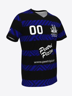 Custom sublimation football jersey for Athletic Club Jules Verne.