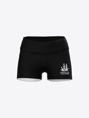 Custom sublimation track shorts for Athletic Club Jules Verne.