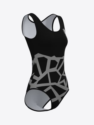 Official Cypress dance studio merch sleeveless dance bodysuit with custom print by MintPrint