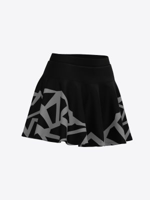 Cypress dance studio merch flared dance skirt with pleats by MintPrint