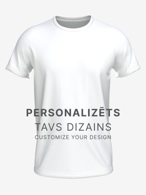 Custom sublimated classic white volleyball jersey with O-neck collar.