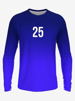 Custom long-sleeve ultimate frisbee jersey