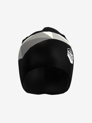 Custom sublimation sportswear team beanie hat for Supervaroņu treniņi featuring a full-print sublimation print, designed for outdoor athletic performance.