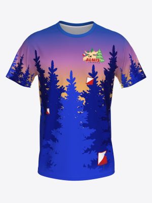 Men's performance t-shirt for OK Jelgavas Alnis featuring a created using custom sublimation sportswear printing.