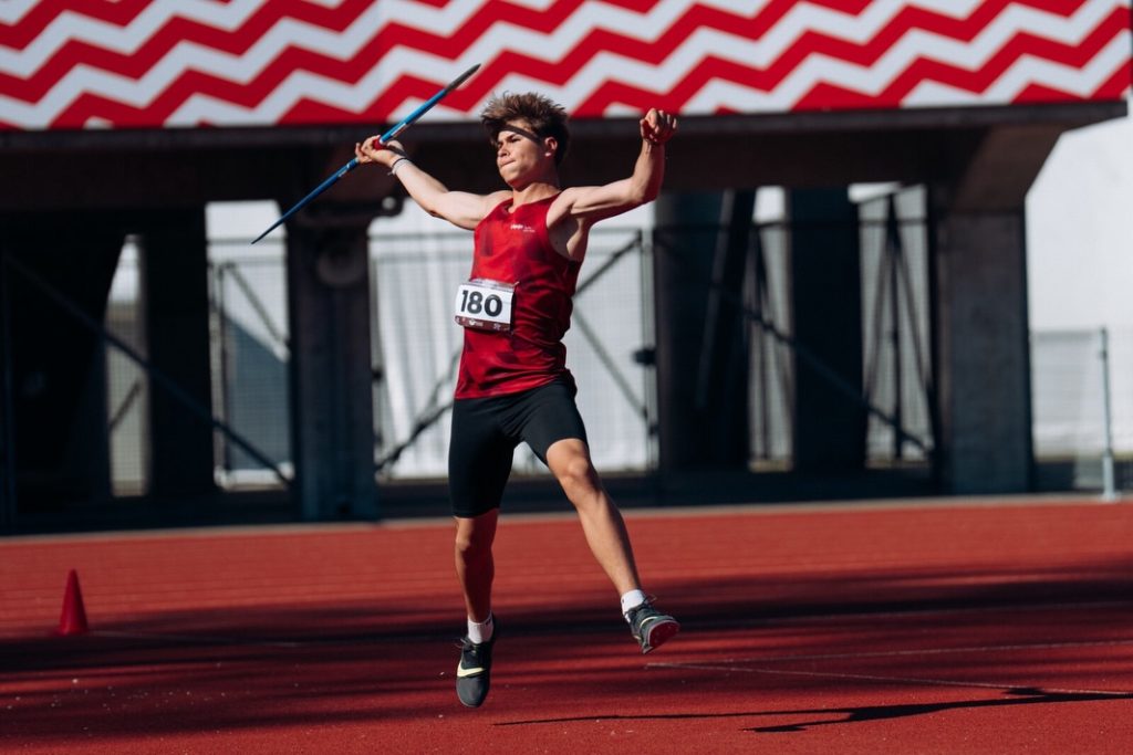 Leipājas Sporta Spēļu skola track and field cusom uniform