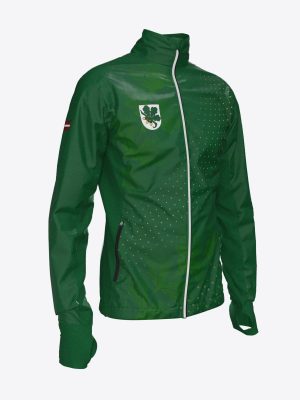 Professional custom team jacket with high-quality sublimation printing with club branding.