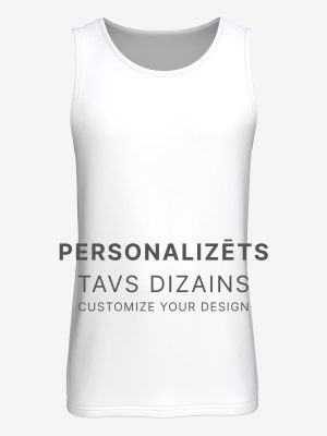 Custom sublimated beach handball singlet mockup for men