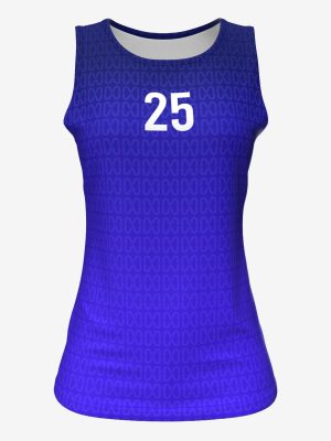 Custom sublimated beach handball singlet for women