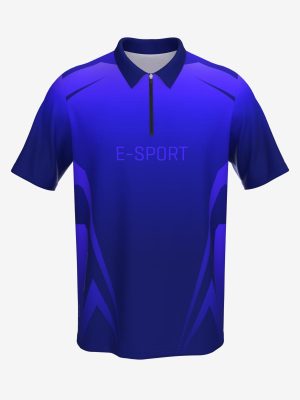 Custom short-sleeve loose fit esports jersey, customizable dye-sublimation gear