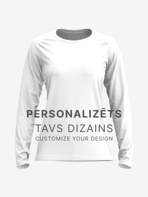Personalizēts sublimēts sieviešu handbola krekls ar garām piedurknēm
