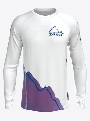 Sporta krekls ar personalizētu dizainu un Sporta Klubs Z-POLS logo