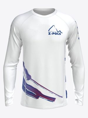 Sporta krekls ar personalizētu dizainu un Sporta Klubs Z-POLS logo